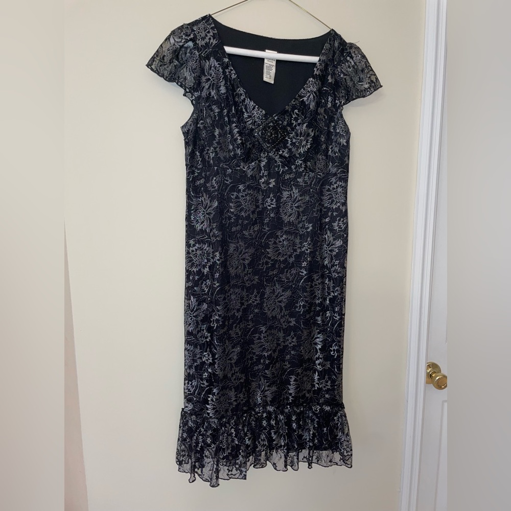Formal black dress